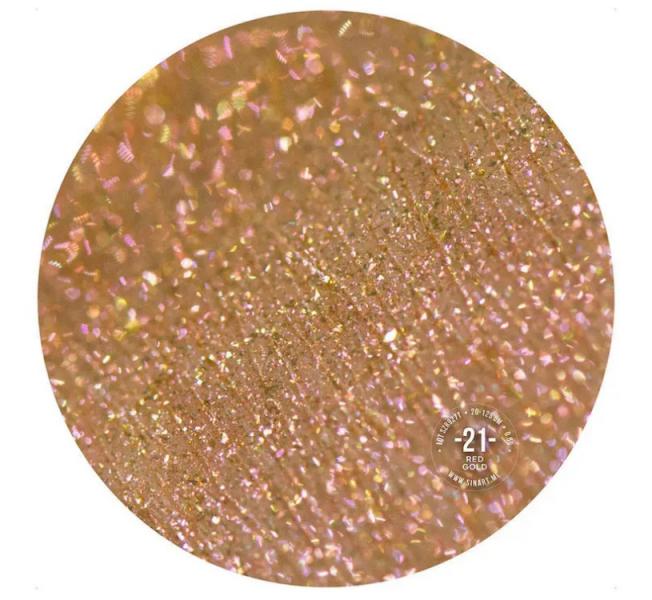 Sinart 021  RED GOLD слюда